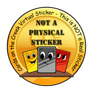 Cards on the Creek Virtual Sticker