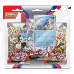 Scarlet & Violet 3 Pack Blister [Dondozo] - SV01: Scarlet & Violet Base Set