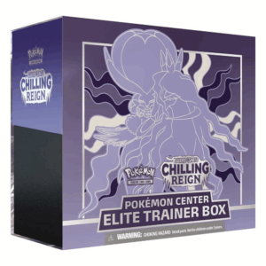Chilling Reign Pokemon Center Elite Trainer Box [Shadow Rider Calyrex] (Exclusive) - SWSH06: Chilling Reign
