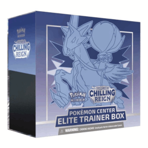 Chilling Reign Pokemon Center Elite Trainer Box [Ice Rider Calyrex] (Exclusive) - SWSH06: Chilling Reign
